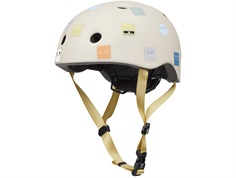 Liewood Hilary bike helmet sand with smiley size 48-52cm